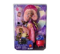 Monster High Doll, Moonspell Magic Claire De Luna The Clairvoyant Witch with Cauldron Surprise & Accessories like Crystal Ball, JMB89
