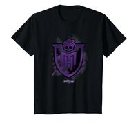Monster High Movie - MH Smokey Logo T-Shirt, Youth, Black, 2T