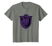 Monster High Movie - MH Smokey Logo T-Shirt, Youth, Olive Heather, Large