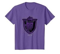 Monster High Movie - MH Smokey Logo T-Shirt, Youth, Purple Heather, Small