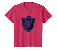 Monster High Movie - MH Smokey Logo T-Shirt, Youth, Red Heather, 3T
