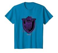 Monster High Movie - MH Smokey Logo T-Shirt, Youth, Sapphire Blue, Medium