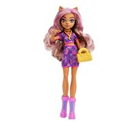 Monster High Muñeca Clawdeen Cuenta con más de 10 articulaciones Flexibles para niñas de 4 años en adelante