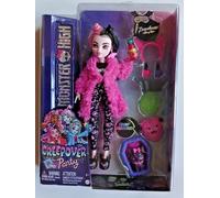 Monster High Doll And Sleepover Accessories, Draculaura Doll Pet Bat Count Fabulous, Creepover Party