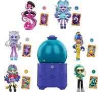 Monster High Potions Crystal Ball Mini Dolls, Surprise 3-inch Character Figures with Water Reveal, Charm and Fortune Card (Characters May Vary), JCX99
