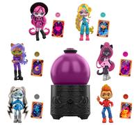 Monster High Potions Crystal Ball Mini Dolls, Surprise 3-inch Character Figures with Water Reveal, Charm and Fortune Card (Characters May Vary), JCX9