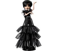 Monster High Wednesday Collectible Doll, Rave’N Wednesday in Black Gown Inspired by Dance Scene