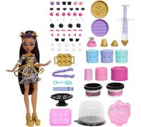 Monster High Scary Sweet Birthday Cake Kit with Clawdeen Wolf Doll, Cake Decora