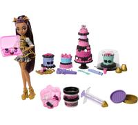 Monster High Scary Sweet Birthday Cake Kit with Clawdeen Wolf Doll, (US IMPORT)