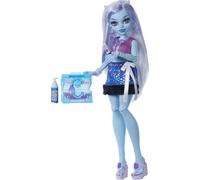 Monster High Self-Scare Secrets Abbey Bominable Doll and Accessories Set with 13 Realistic Surprises like Henna, Painting and Crochet Crafts, JHK44
