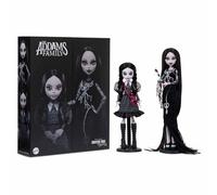 Monster High Skullector Addams Family Doll Two-Pack: Morticia & Wednesday, Fully Articulated Collectible Dolls with Certificate of Authenticity