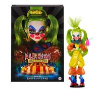 Monster High Skullector Shorty Doll | Killer Klowns From Outer Space Collectible with Green Hair, Clown Clothes, Balloon Shoes, Boxing Gloves and Doll Stand, JMG88