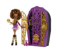 Monster High Skulltimate Secrets Doll and Accessories Set, Hauntlywood Mysteries Clawdeen Wolf with Reveal Closet & 19+ Glam Surprises like Doll Clothes, JBG80