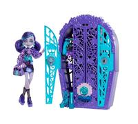 Monster High Skulltimate Secrets Doll & Accessories Set, Garden Mysteries Twyla with Reveal Closet & 19+ Tea Party Surprises like Clothes, HYT74