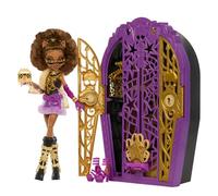 Monster High Skulltimate Secrets Doll and Accessories Set, Hauntlywood Mysteries Clawdeen Wolf with Reveal Closet & 19+ Glam Surprises like Doll Clothes, JBG80