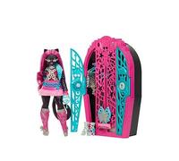 Monster High Skulltimate Secrets Hauntlywood Mysteries Doll, Catty Noir With 19+ Surprises One Colour