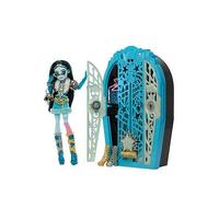 Monster High Skulltimate Secrets Hauntlywood Mysteries Doll, Frankie Stein With 19+ Surprises One Colour