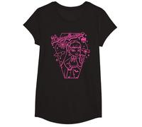 Monster High - Student - Draculaura Pink T-Shirt, Girls, Black, Small