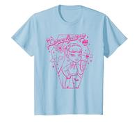 Monster High - Student - Draculaura Pink T-Shirt, Youth, Baby Blue, Small