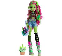 Monster High Venus McFlytrap Fashion Doll with Pet Chewlian and Accessories