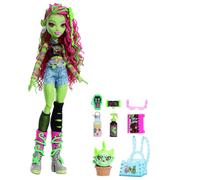 Monster High Venus McFlytrap Doll with Pet Cat & Accessories