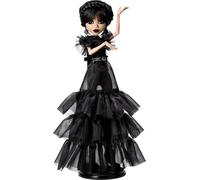 Monster High Wednesday Doll, Rave’N Wednesday Collectible in Black Gothic Gown i