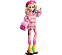 Monster High Wednesday Collectible Doll, Enid Sinclair in Pink Fashion with Accessories