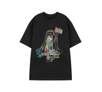 Monster High Womens Black Cleo Short Sleeved T-Shirt - Medium