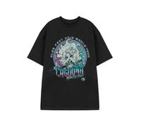 Monster High Womens Black Lagoona Short Sleeved T-Shirt - X-Large