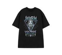Monster High Women's High Voltage Short Sleeved T-Shirt | Black | Officially Licensed Merch | Size: Medium Monster High Black M