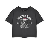 Monster High Womens/Ladies Alumni Short-Sleeved Crop T-Shirt