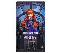 Monster High x Wednesday Agnes DeMille Doll Nevermore Academy 10.5" Mattel