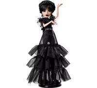 Monster High Wednesday Collectible Doll, Rave’N Wednesday in Black Gown Inspired by Dance Scene
