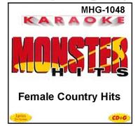 Monster Hits Karaoke #1048 - Female Country Hits