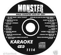 Monster Hits Karaoke CDG 1114 Male Country Hits of 2001