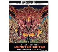 Monster Hunter (2020) - SteelBook (2 Discs - 4k Ultra-HD & BD) Amazon Exclusive [Blu-ray] [2021]