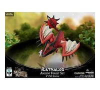 Monster Hunter Animegami Chibi PVC Figurine (Rathalos), Red