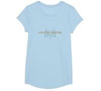 Monster Hunter Stories 3 (B) T-Shirt, Girls, Baby Blue, Small
