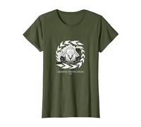 Monster Hunter Wilds Arkveld Icon T-Shirt, Women, Olive Green, X-Small
