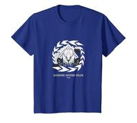 Monster Hunter Wilds Arkveld Icon T-Shirt, Youth, Royal Blue, Large