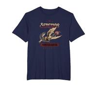 Monster Hunter Wilds Seregios FP T-Shirt, Men's Big and Tall, Navy Blue, 6X Tall