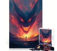 Monster in The Sky Jigsaw Puzzles 1000 Pieces for Adults Stress Relief Play Creative Craft Hard Challenge Great Gift (38x26cm)