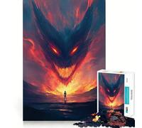 Monster in The Sky Jigsaw Puzzles 1000 Pieces for Adults Stress Relief Play Creative Craft Hard Challenge Great Gift (38x26cm)