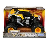 Monster Jam 1:24 Scale Die-Cast Truck - JCB Digatron - Series 25, Realistic Monster Truck with Working Suspension and BKT Tires