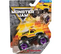 Monster Jam , Official Earth Shaker Monster Truck, Die-Cast Vehicle, Show Time Series, 1:64 Scale