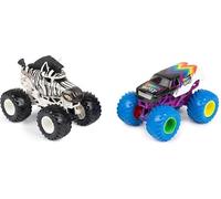 Monster Jam - 1:64 Racing Stripes vs Rainbow Blast (6067391)