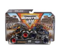 Monster Jam Grave Digger vs Northern Nightmare, 1:64 Scale Double Pack Series 18