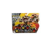 Monster Jam , Official Dragon Vs. Sparkle Smash Die-Cast Monster Trucks, 1:64 Scale, Kids Toys for Boys Ages 3 and up