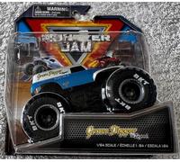 Monster Jam Grave Digger The Legend Series 38 Arena Favorites Die-Cast Truck, 1:64 Scale