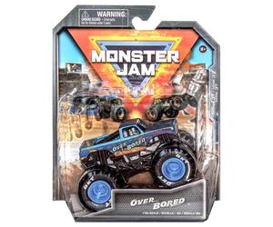 Monster Jam 1:64 Single Pack Assorted Over Bored Monster Truck Kids Toy Ages 3+